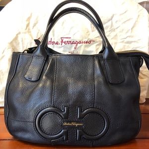 Salvatore Ferragamo Black Handbag
